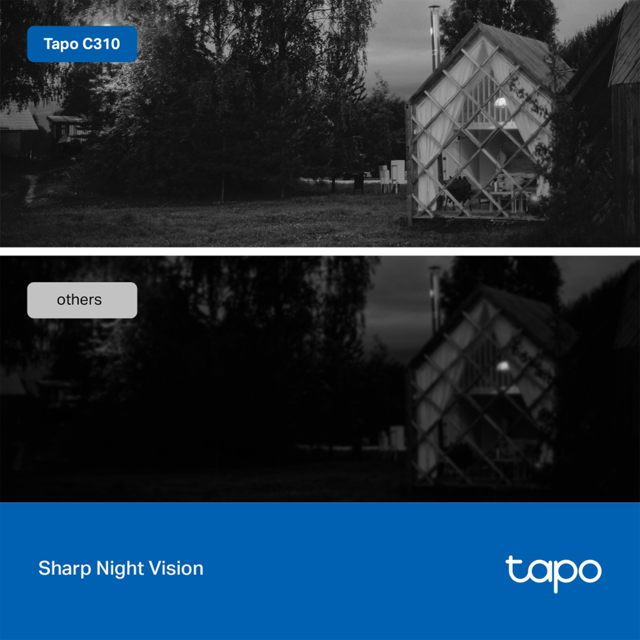 TAPO TC65 OUTDOOR SECURITY, WI-FI CAMERA