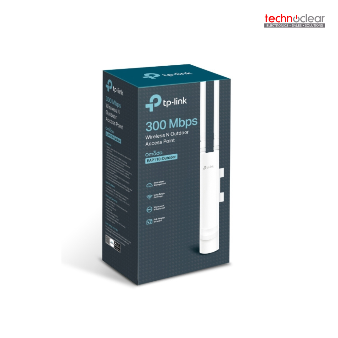 TP-LINK EAP110-OUTDOOR 300MBPS WIRELESS N OUTDOOR ACCESS POINT
