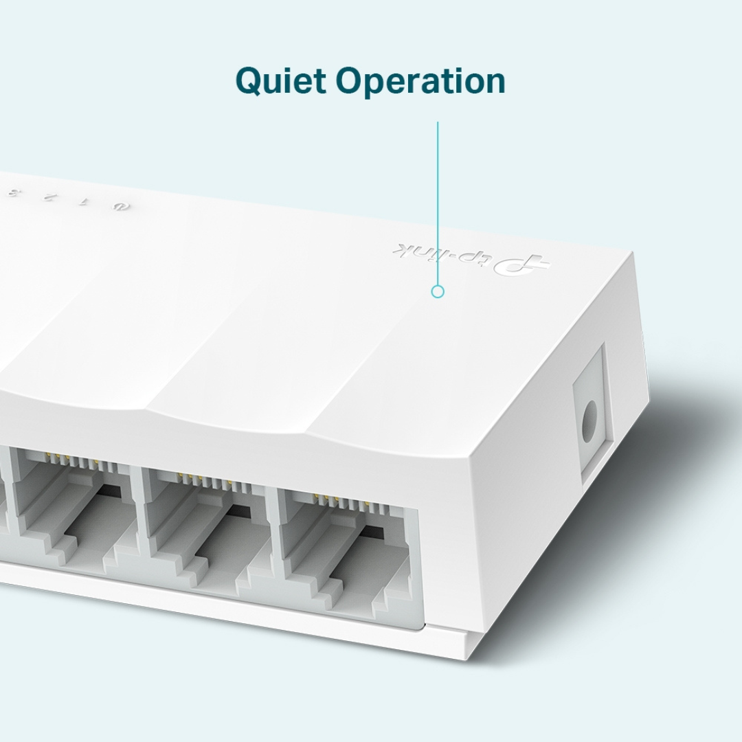 TP-LINK LS1005 5-PORT 10/100 MBPS DESKTOP SWITCH