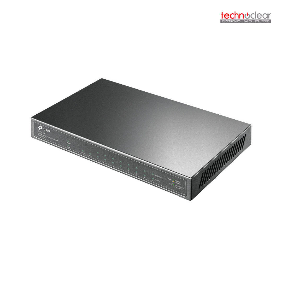 TP-LINK TL-SG1210P / SG1210P(UN)10-PORT GIGABIT DESKTOP SWITCH WITH 8-PORT POE