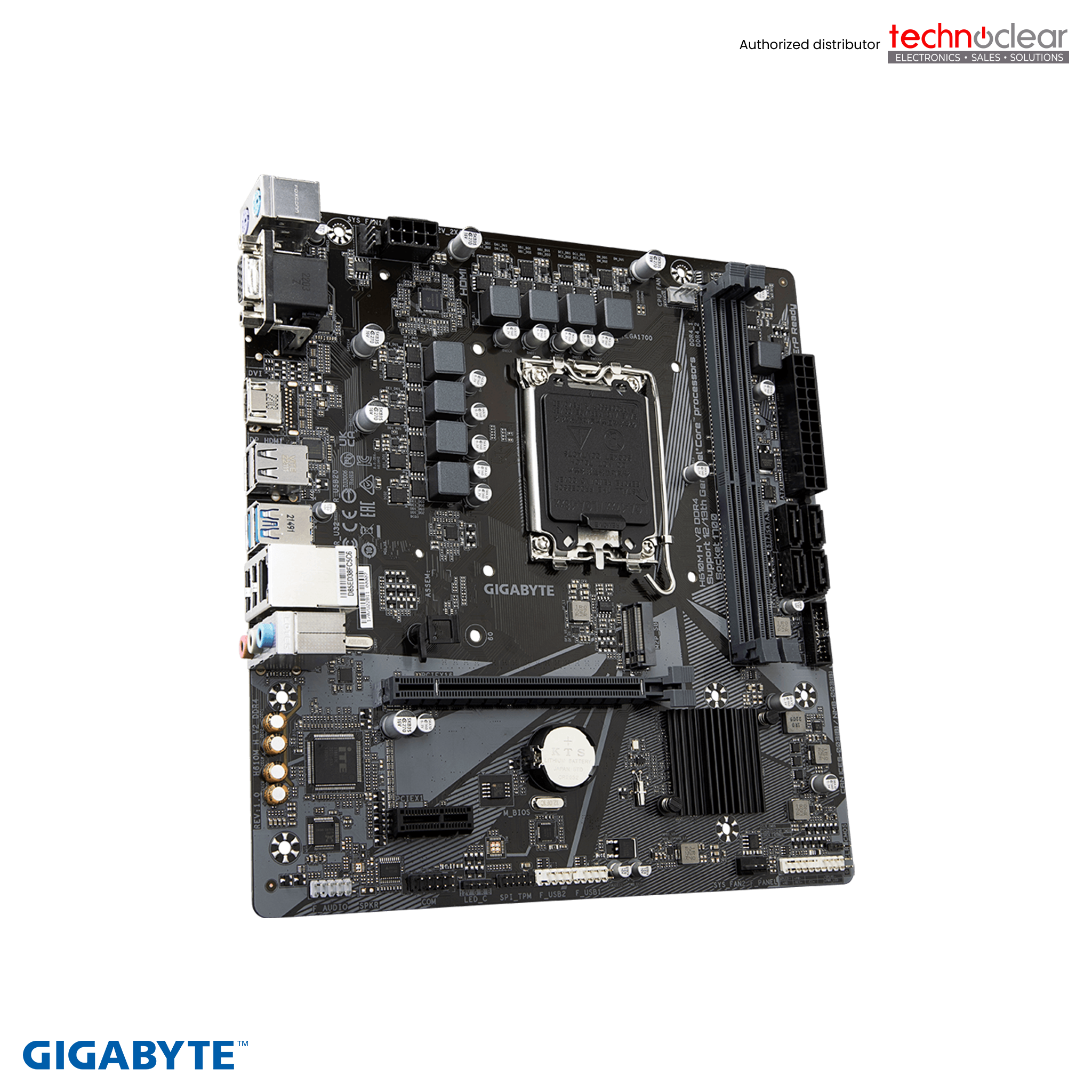 GIGABYTE - H610M-H-V2-DDR4 4, MOTHER BOARD