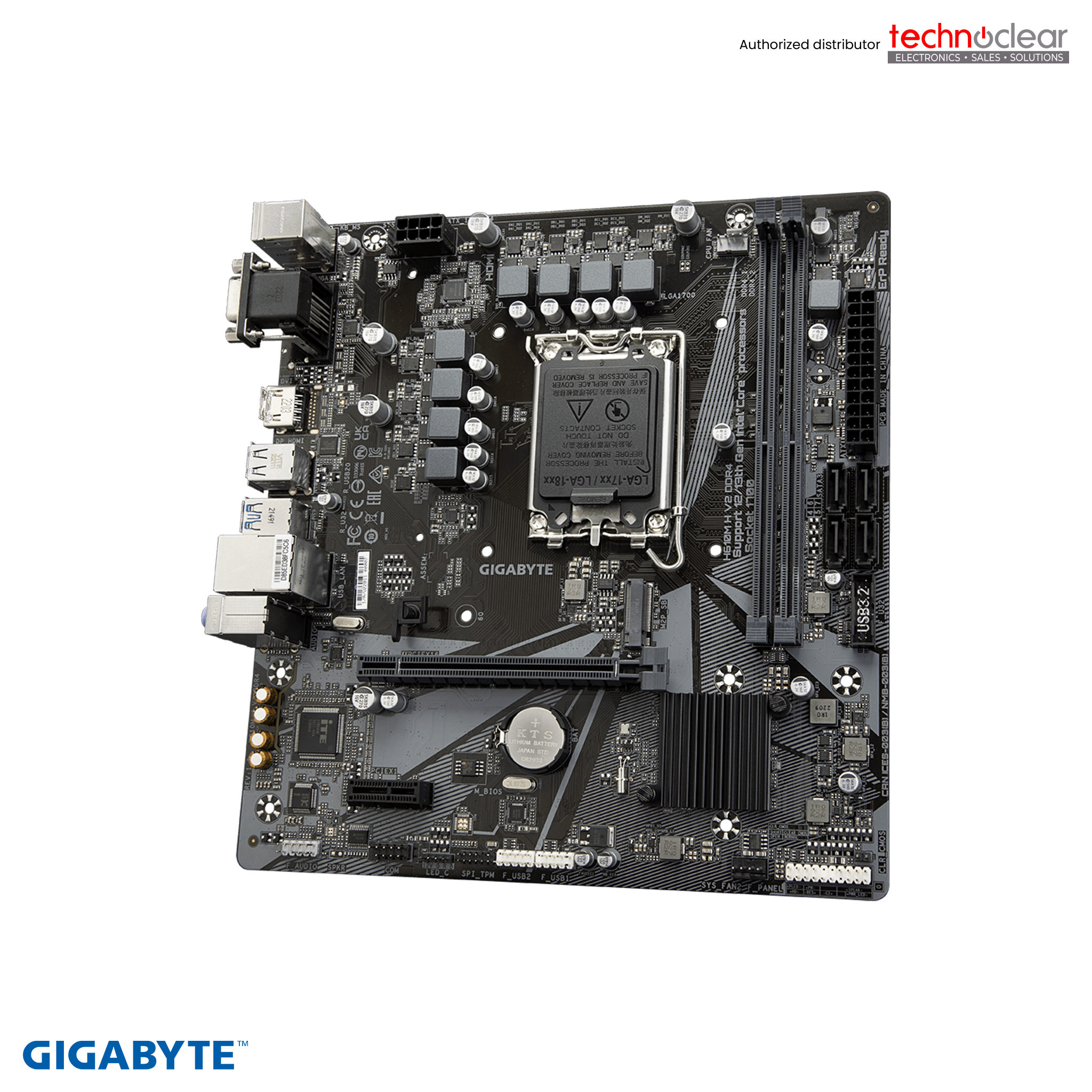GIGABYTE - H610M-H-V2-DDR4 4, MOTHER BOARD