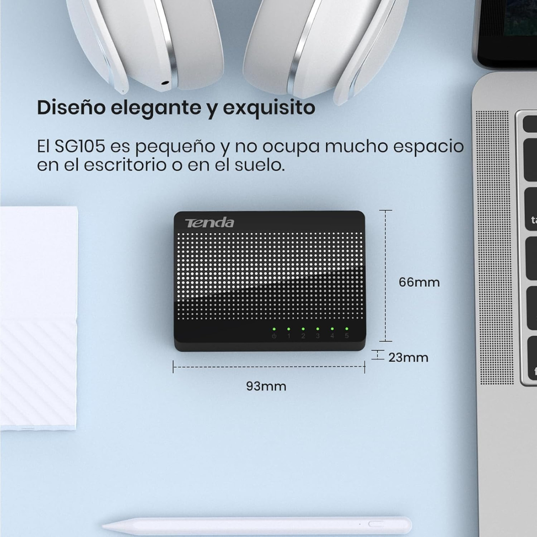 TENDA SG105 / SG50 5-PORT GIGABIT DESKTOP SWITCH