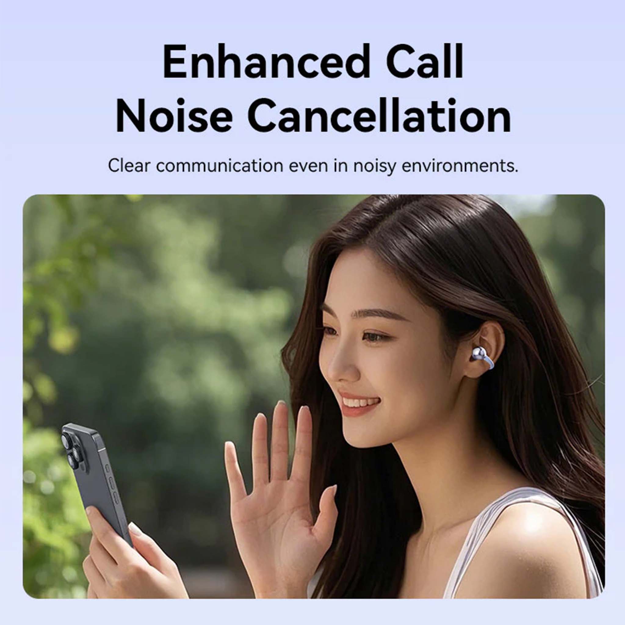 VENTION NBWV0-PH ECHO CLIP A11 clip On wireless Earbuds Purple