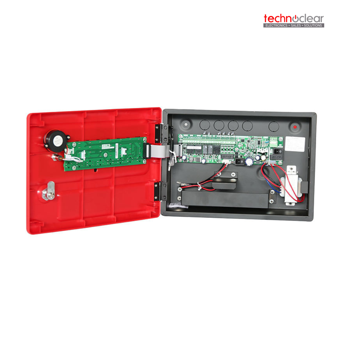 ASENWARE AW-CFP2166-04C CONVENTIONAL FIRE ALARM PANEL 4 ZONE PLASTIC