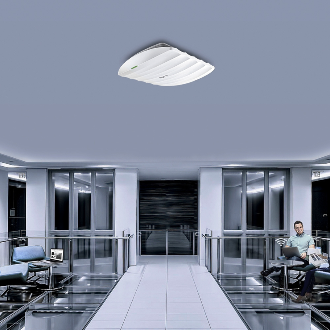TP-LINK EAP225 AC1350 WIRELESS DUAL BAND GIGABIT CEILING MOUNT ACCESS POINT