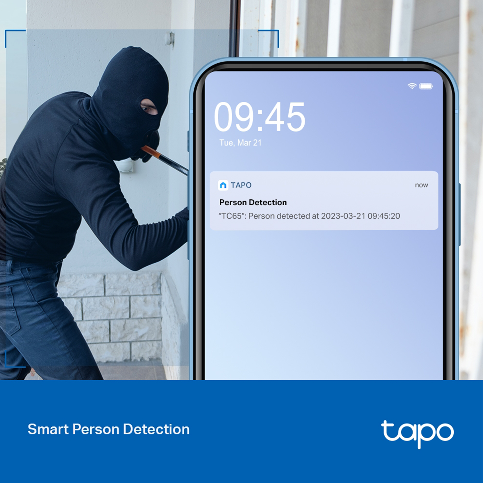 TAPO TC65 OUTDOOR SECURITY, WI-FI CAMERA