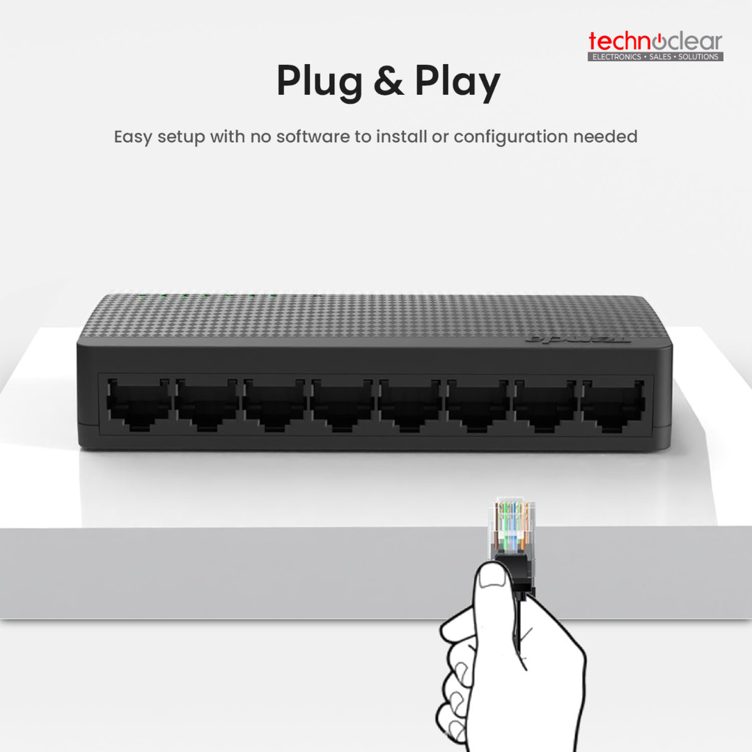 TENDA SG108 / SG80 8-PORT GIGABIT SWITCH