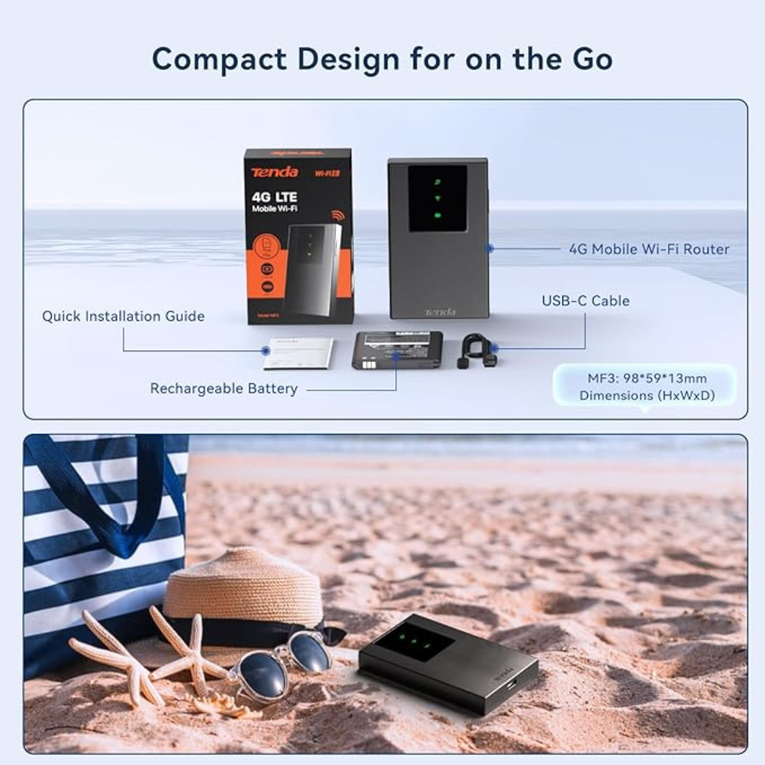 TENDA 4G180 Wi-Fi6 4G MOBILE Wi-Fi