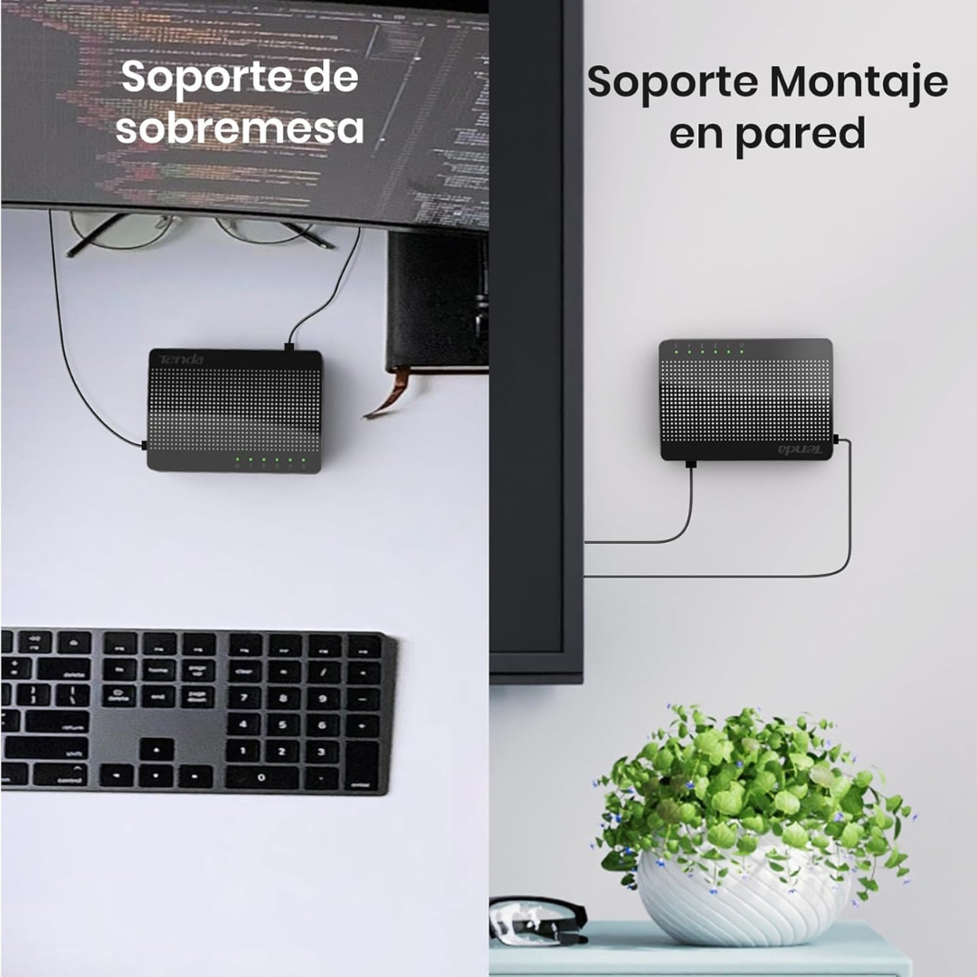 TENDA SG105 / SG50 5-PORT GIGABIT DESKTOP SWITCH