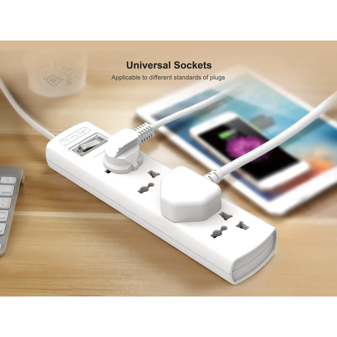 HUNTKEY SZM401-4 4 SOCKETS 1.5M POWER EXTENSION CORD