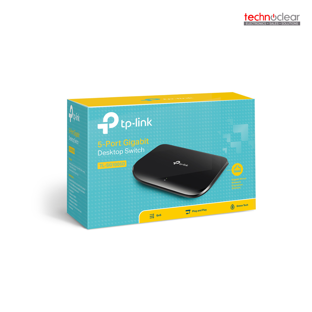 TL-SG1005D // TL-SG1005D(UN) TP-LINK 5-PORT 10/100/1000Mbps auto-negotiation RJ45 PORTS