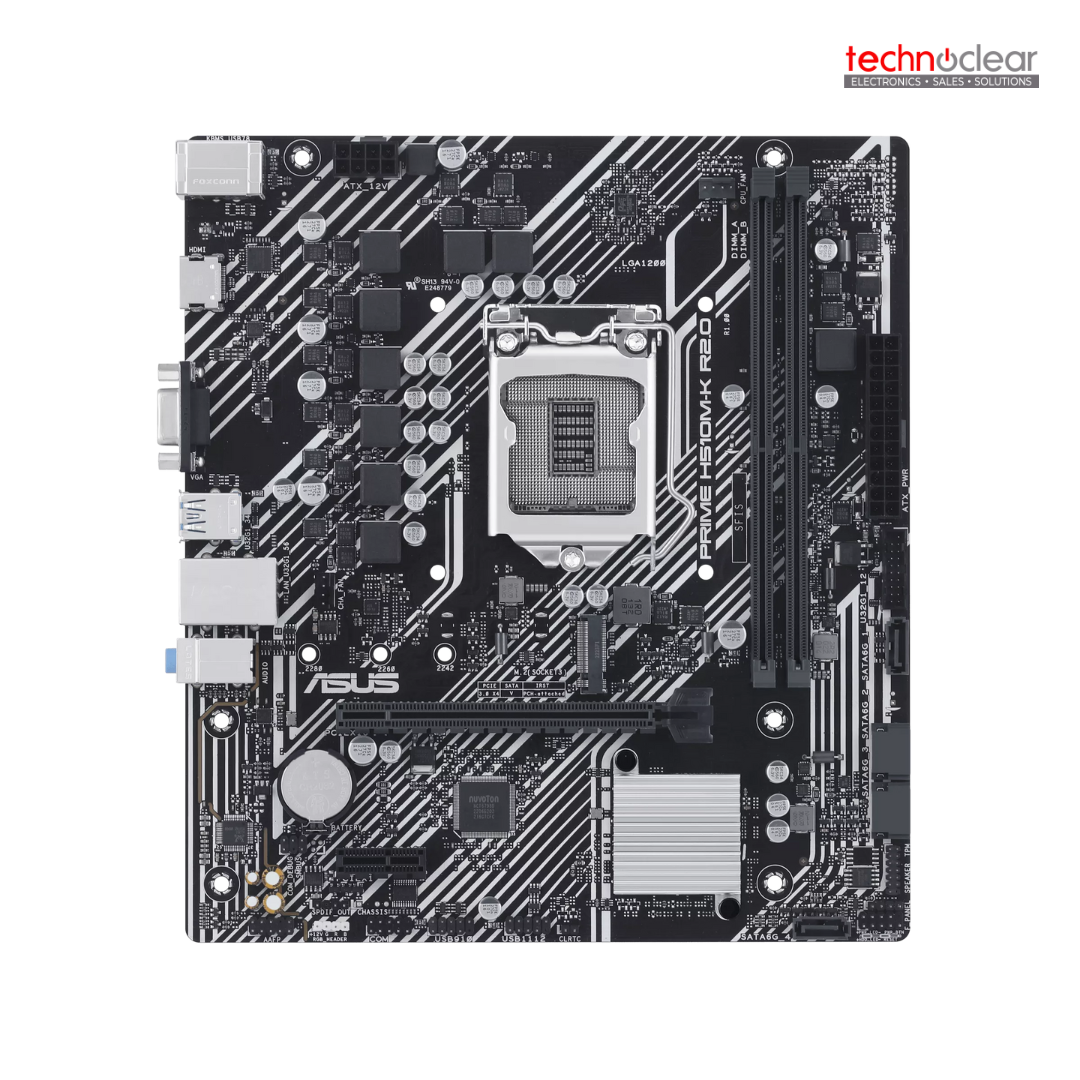 ASUS H510M-K R2.0/2*DDR4/M.2/VGA+HDMI/S1200 (M-ATX)