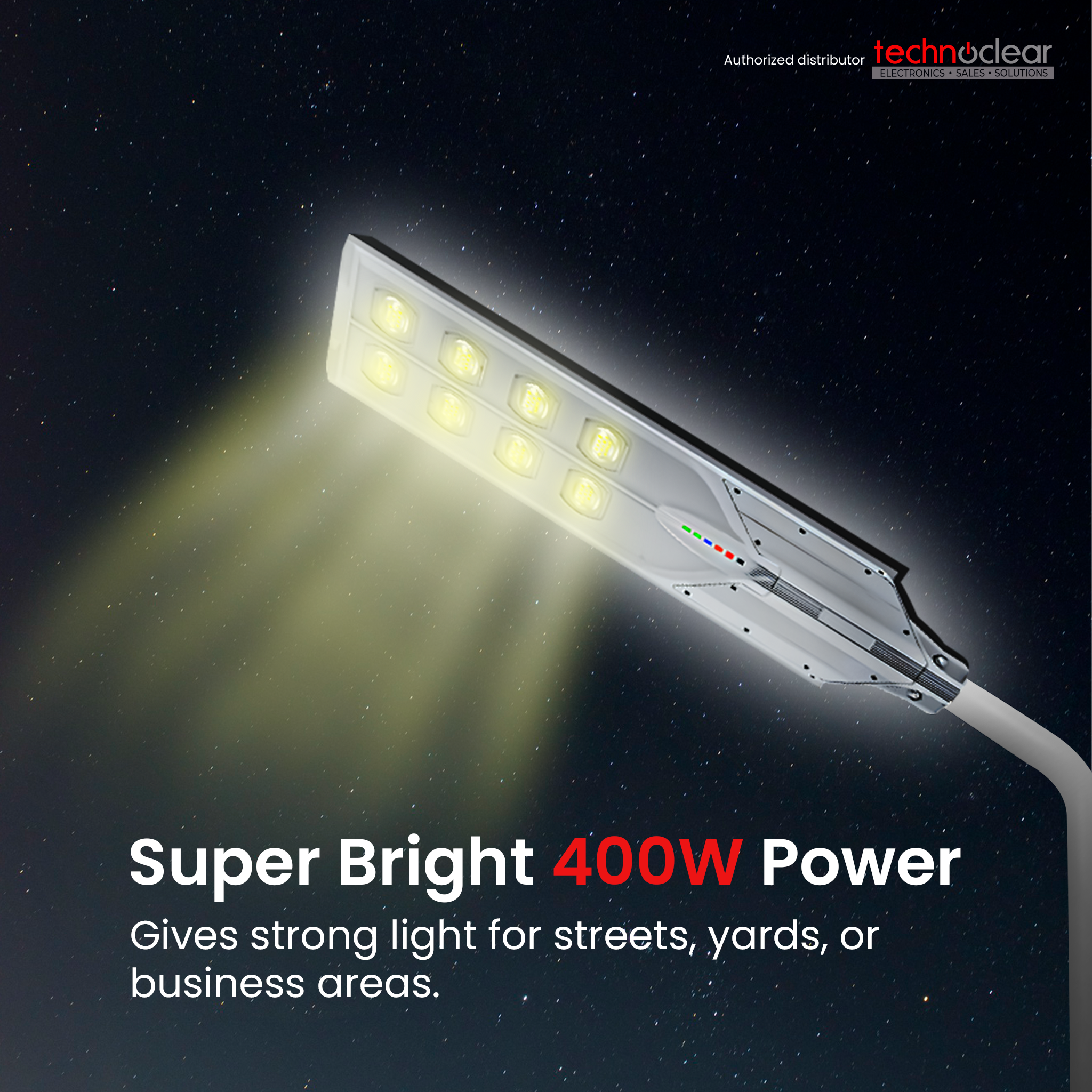 UP17-400W INTEGRATED STREET LIGHT