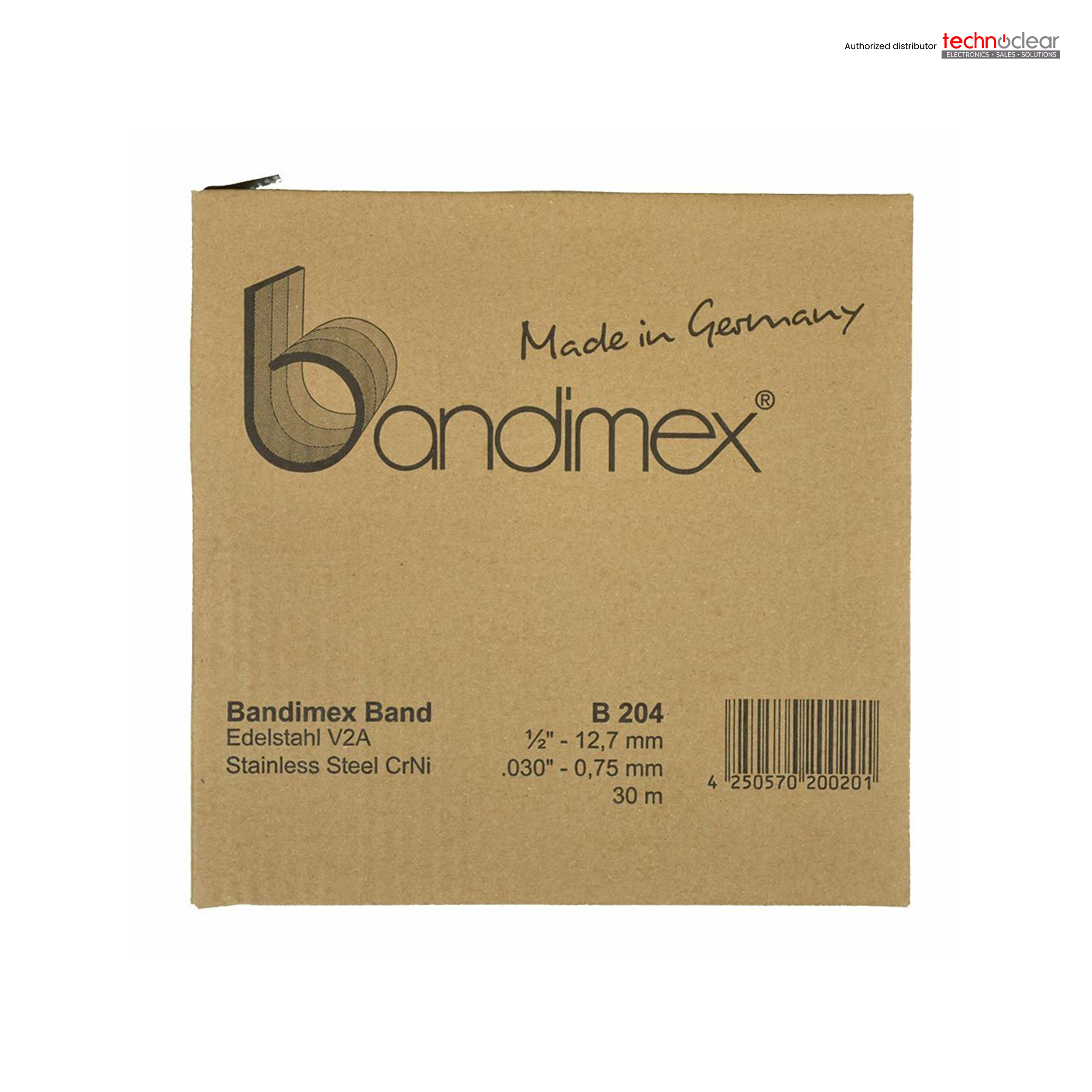 BANDIMEX STRAP 1/2, 7MM B204 (30M/BOX)