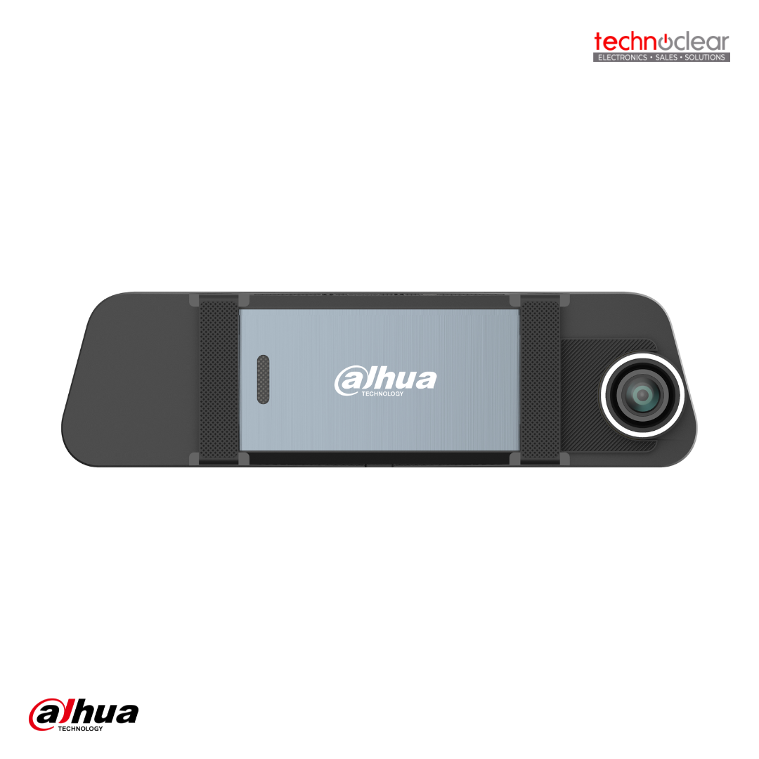 DAHUA T5 DASHCAM 4K, FRONT AND REAR RECORDING SCREEN 9..66''1920×480DPI VOICE CONTROL/ GPS TRACK PLAYBACK/ BUILT IN SUPPORTS LOCKING VIDEO AFTER COLLISION.