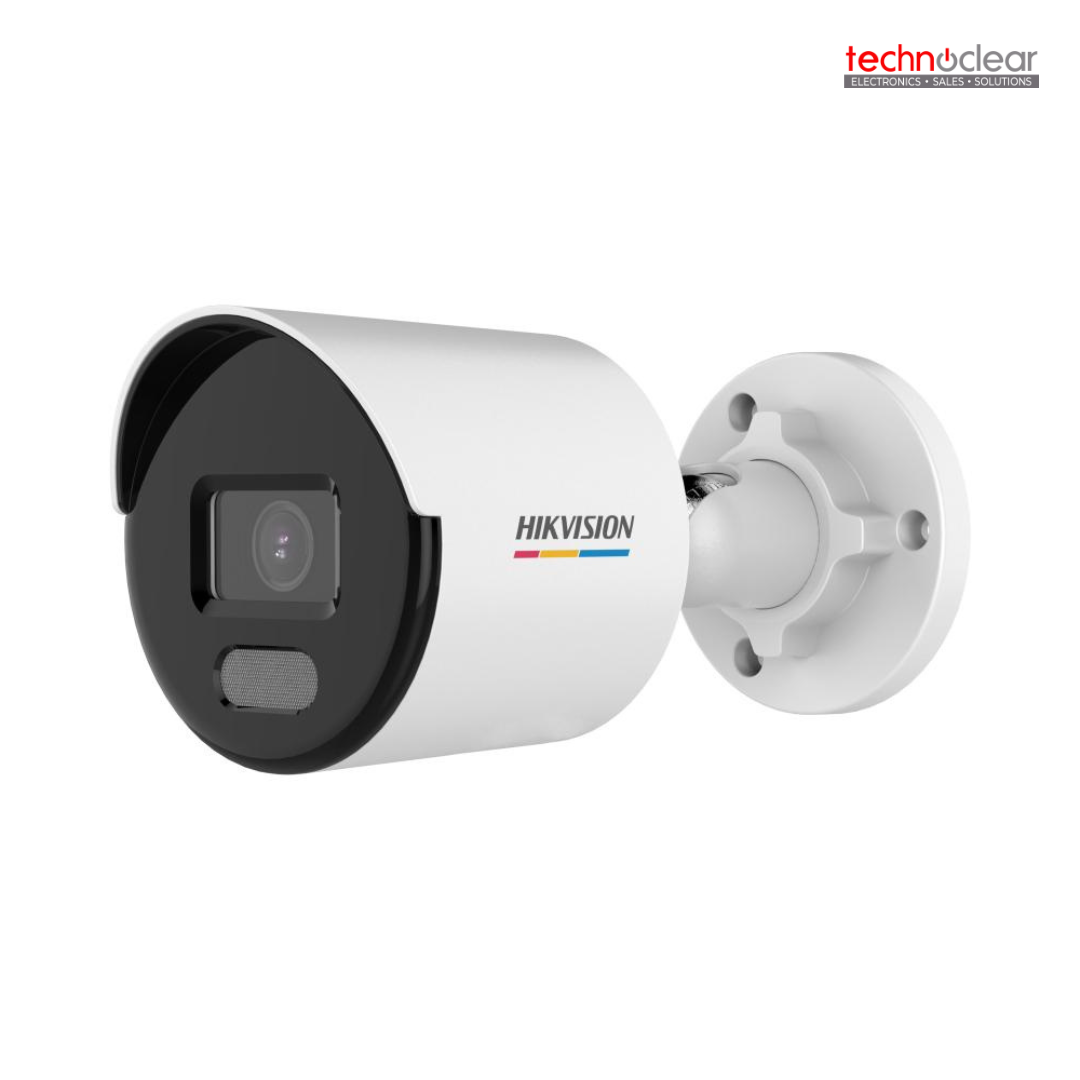 DS-2CD1027G2-LUF HIKVISION FIXED BULLET 2MP IPC COLORVU LITE BUILT IN MIC 2.8MM