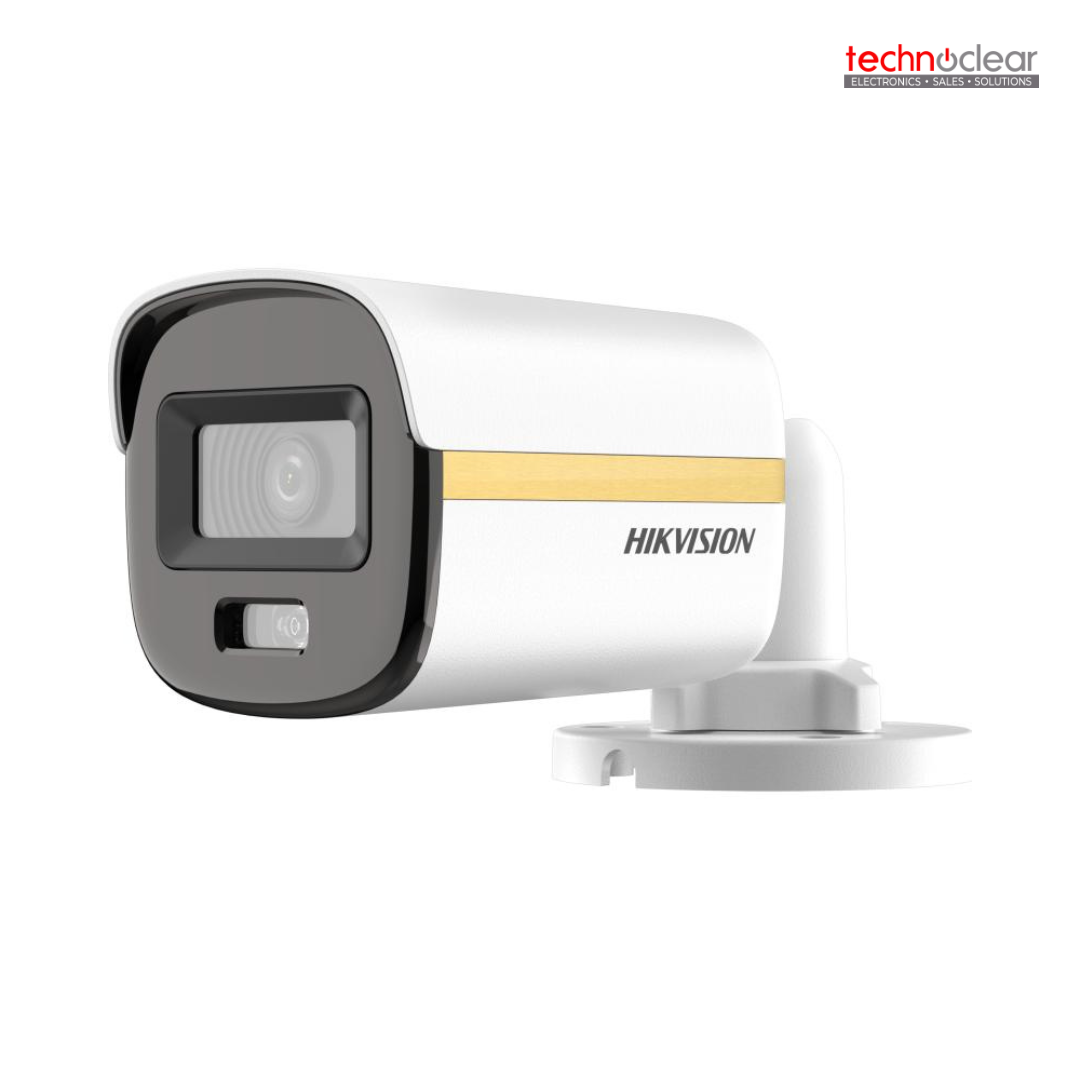DS-2CE10DF3T-PF 2MP COLORVU FIXED MINI BULLET HDTVI CAMERA 20M IR IP67