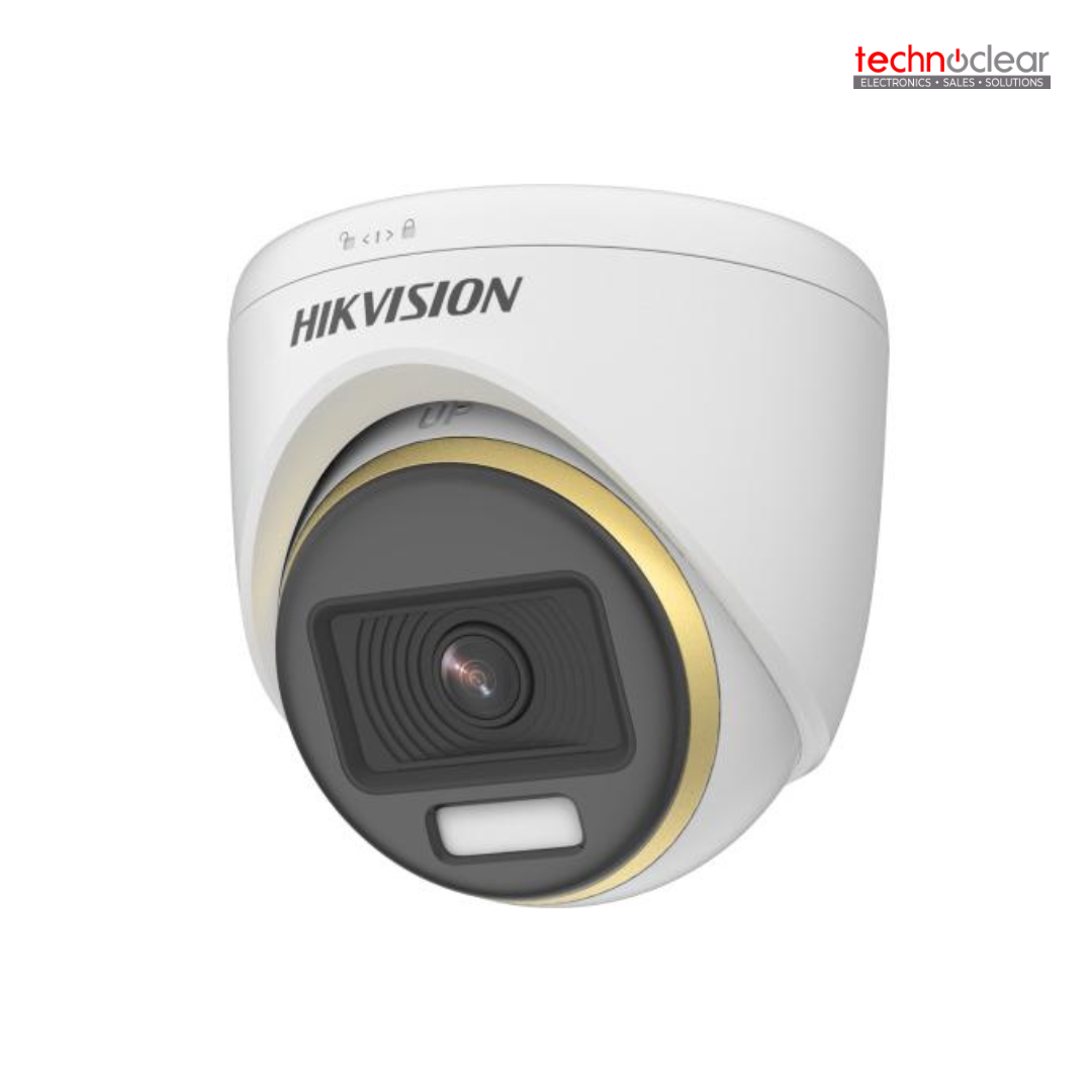 DS-2CE70DF3T-PFS 2MP COLORVU INDOOR AUDIO FIXED TURRET CAMERA