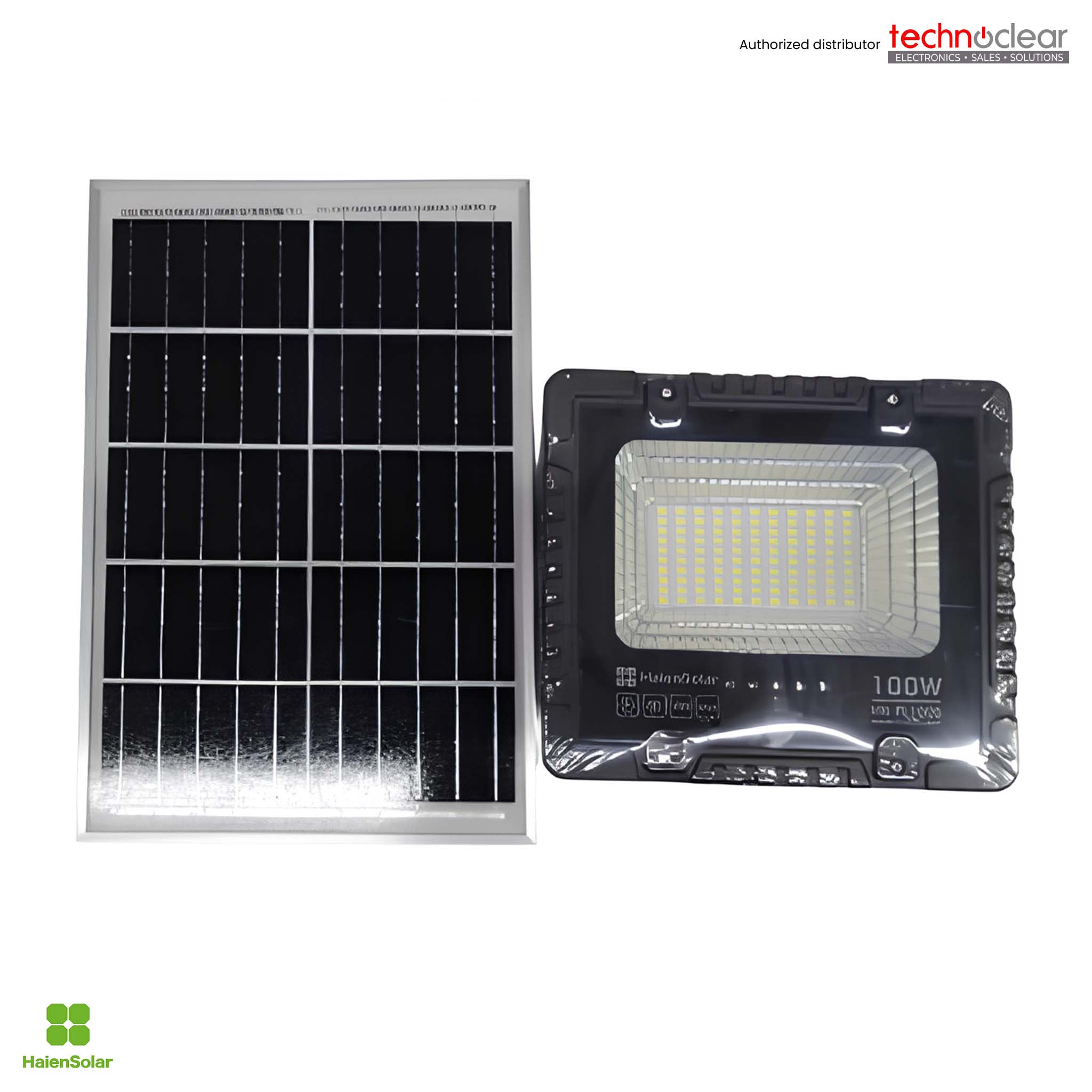 HN-FL100S SOLAR FLOOD LIGHT 100W