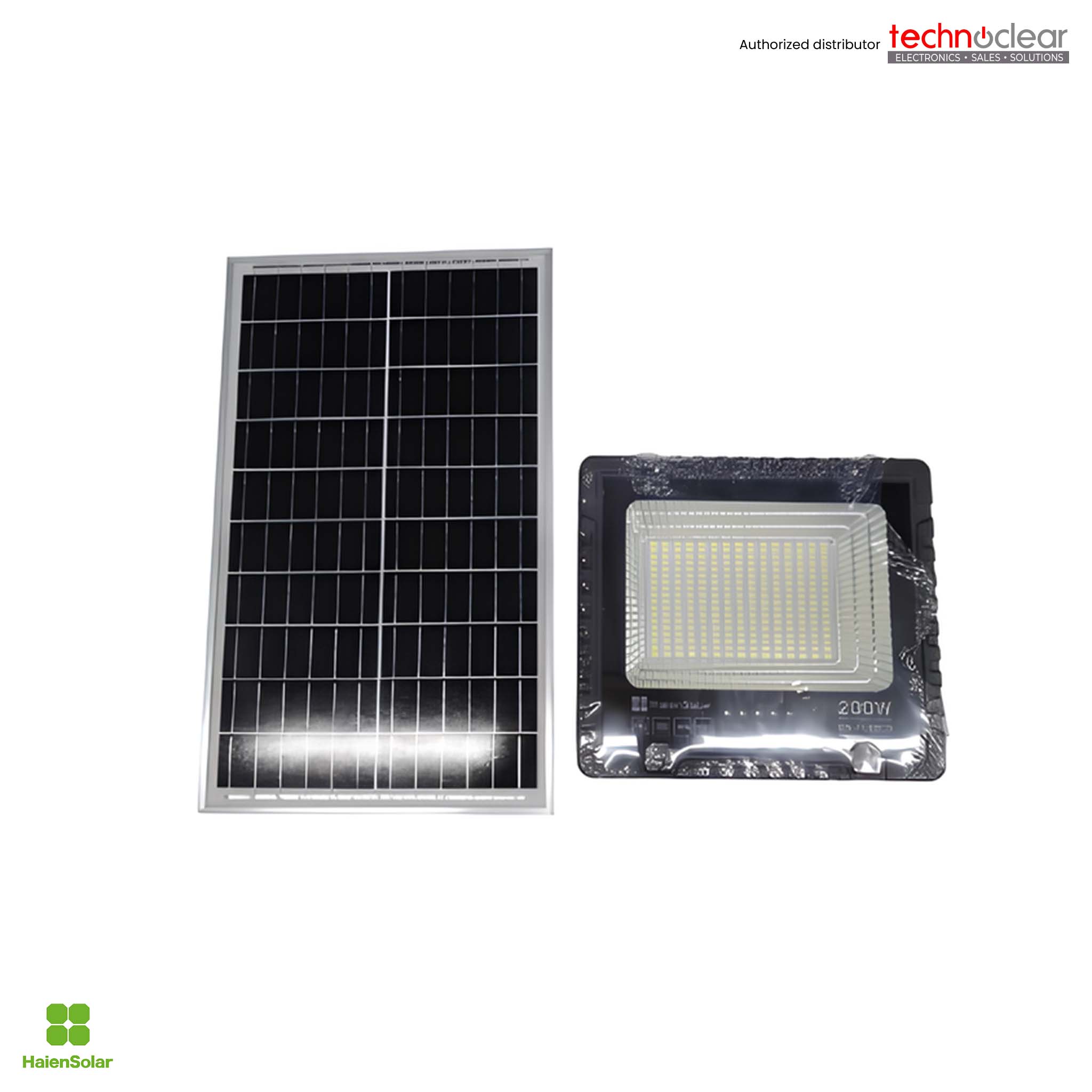 HN-FL200S SOLAR FLOOD LIGHT 200W