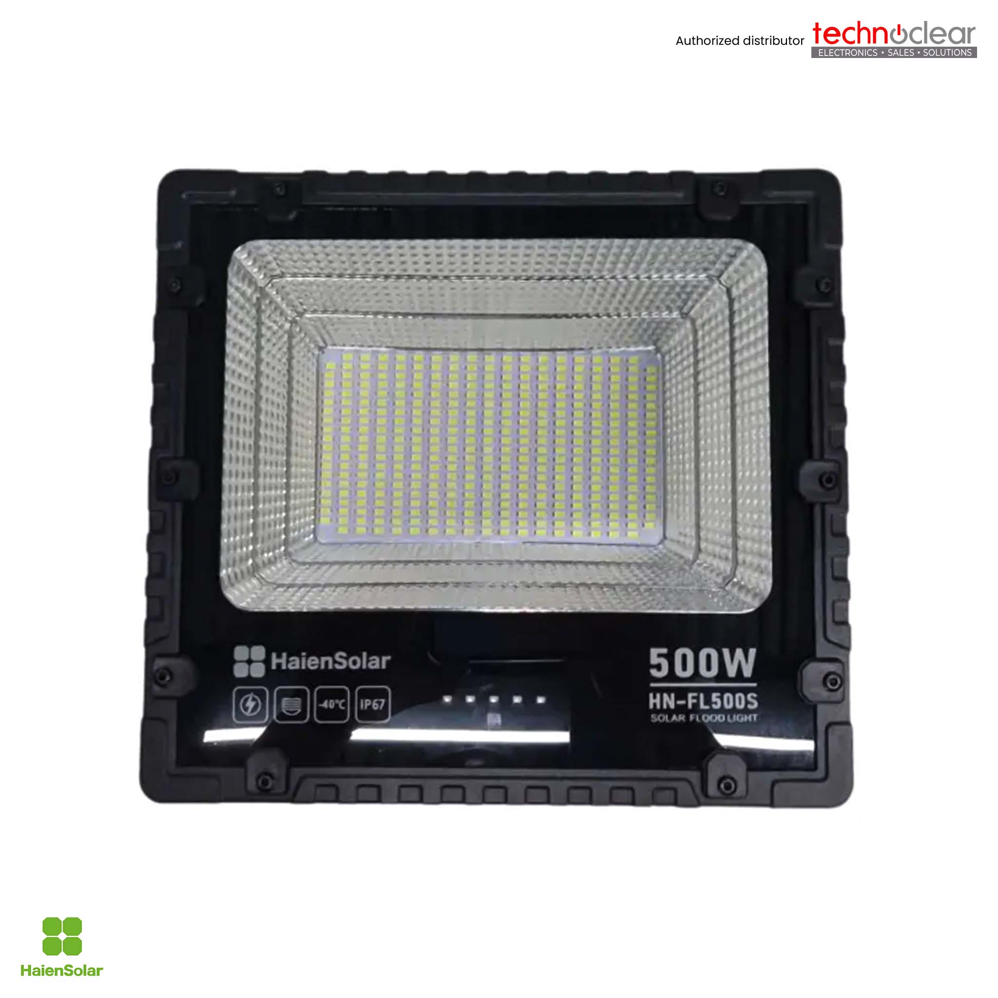 HN-FL500S SOLAR FLOOD LIGHT 500W