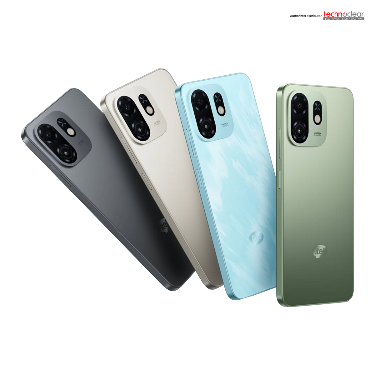 Itel A100c S 3GB+64GB Black/Blue/Gold/Green | Smartphone | Clearcom Merchandising – Technoclear