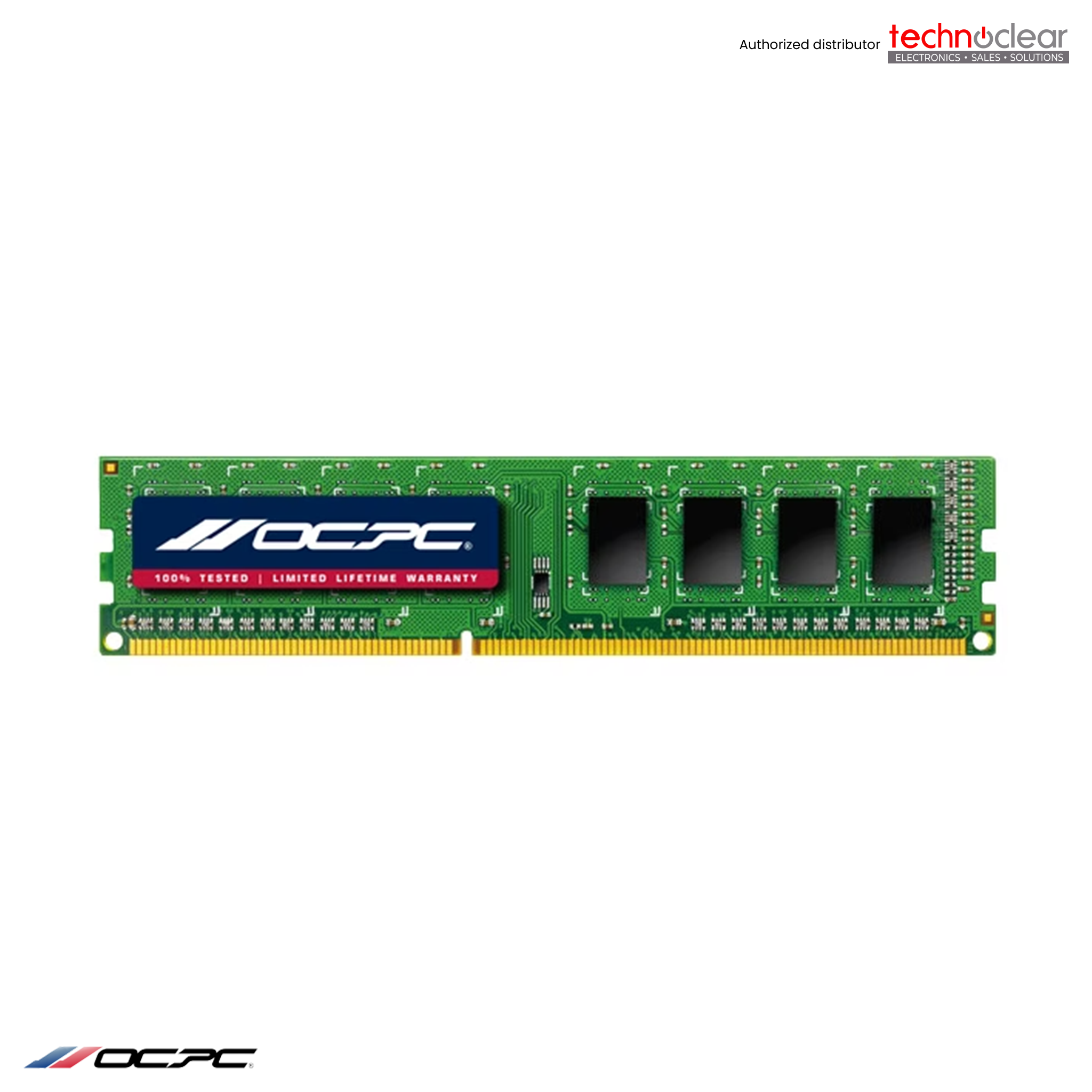 OCPC V-SERIES 8GB DDR3-1600MHZ MEMORY MODULE