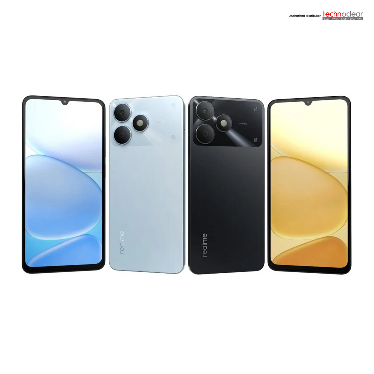 Realme Note 80 4GB+128GB Black/Blue | Smartphone | Clearcom Merchandising – Technoclear