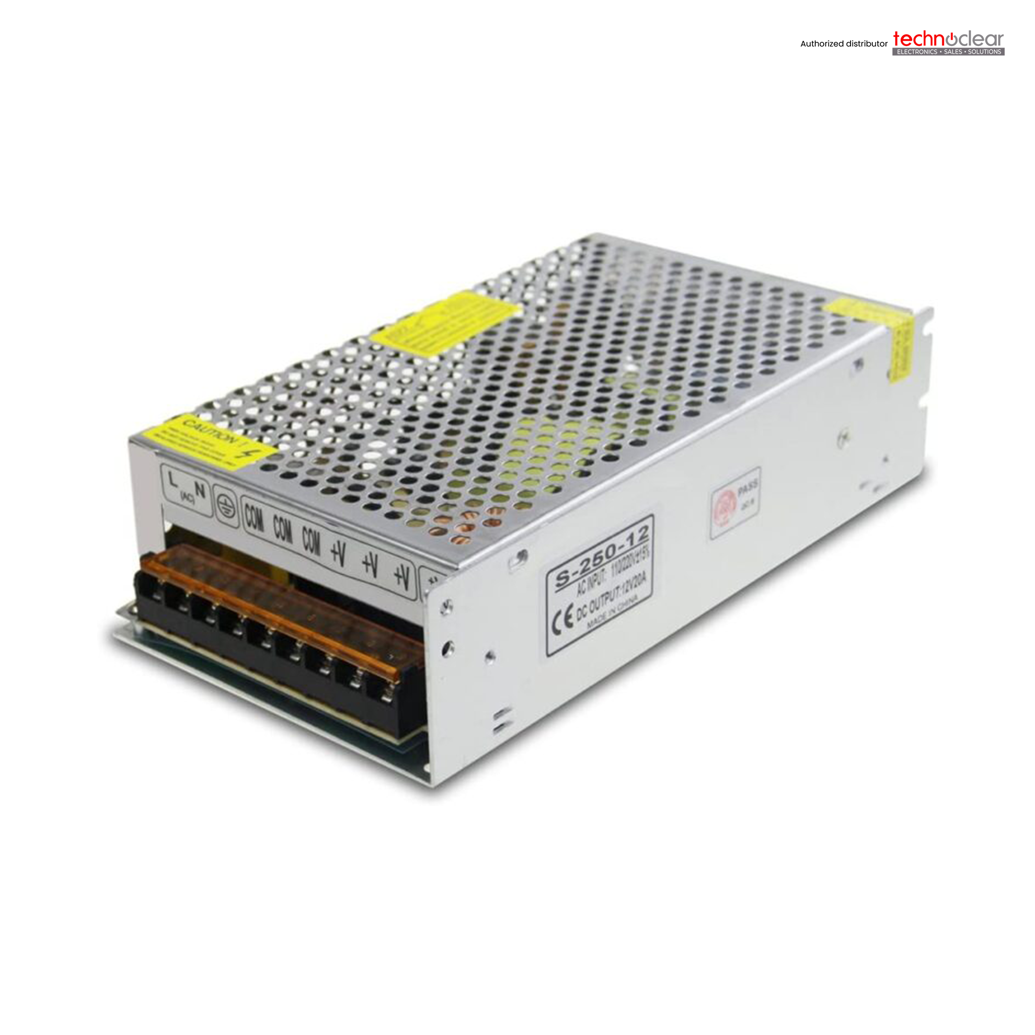 S-240-12 / MG-1220 / PS-MP12200 / INTELLIGENT / S-250-12 CHASIS SWITCHING POWER SUPPLY 12V/20AMP