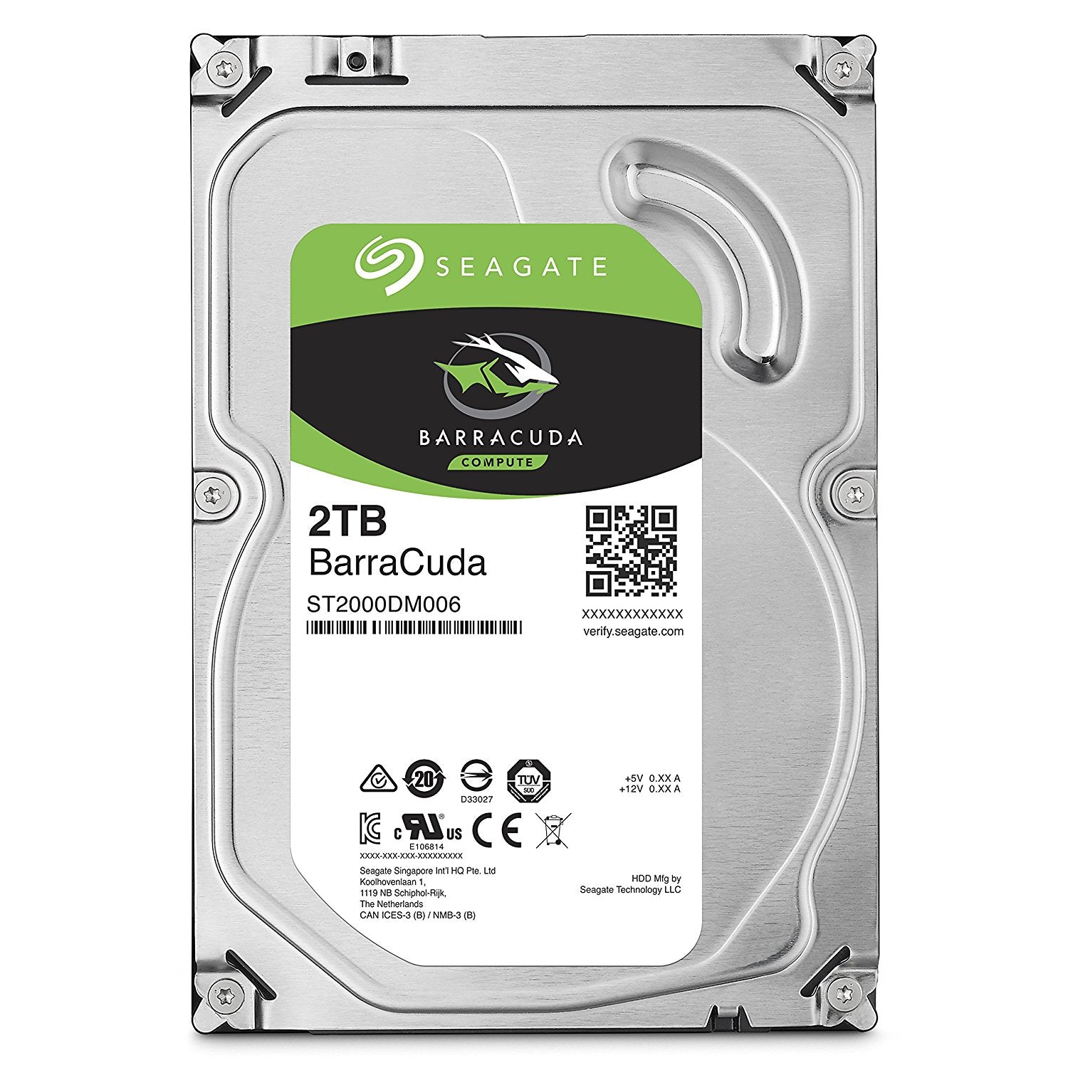 SEAGATE -HARDDISK SKYHAWK BARRACUDA 2TB SATA
