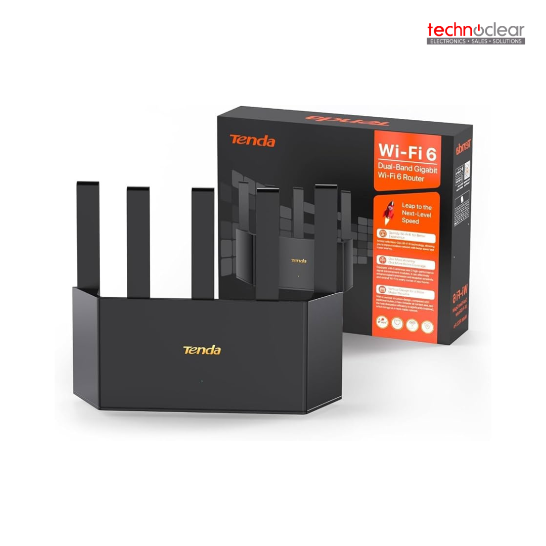 TENDA RX2L PRO, AX1500 DUAL-BRAND WIFI 6 ROUTER GIGABIT LAN