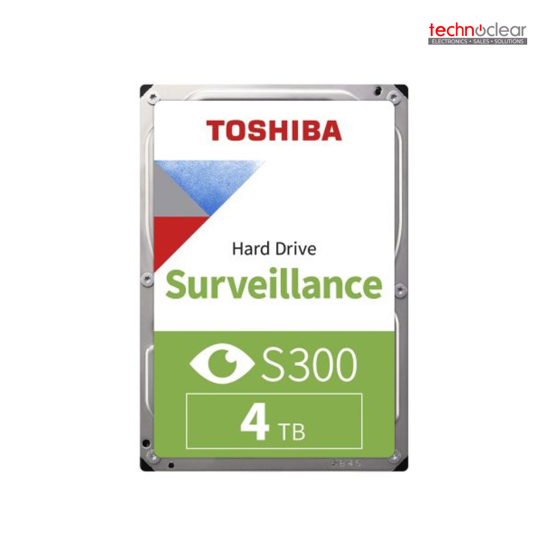 TOSHIBA -HARDDISK VIDEO S300 SURVEILLANCE 4TB SATA