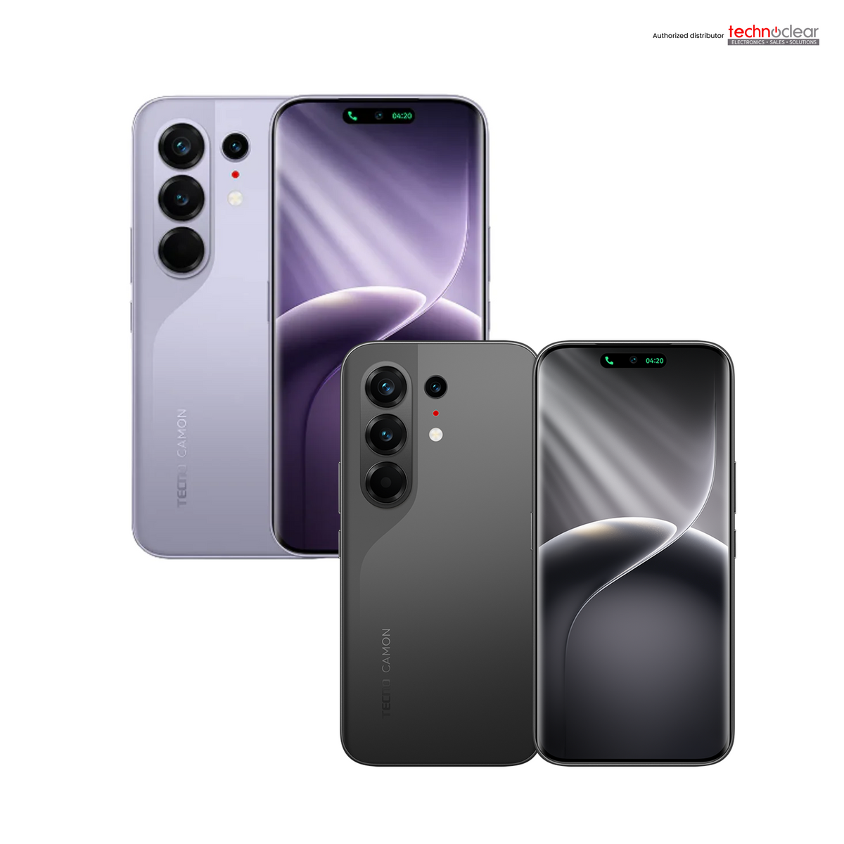 Tecno Camon 50 Ultra 5G 8GB+256GB Black/Purple/Titanium | Smartphone | Clearcom Merchandising – Technoclear