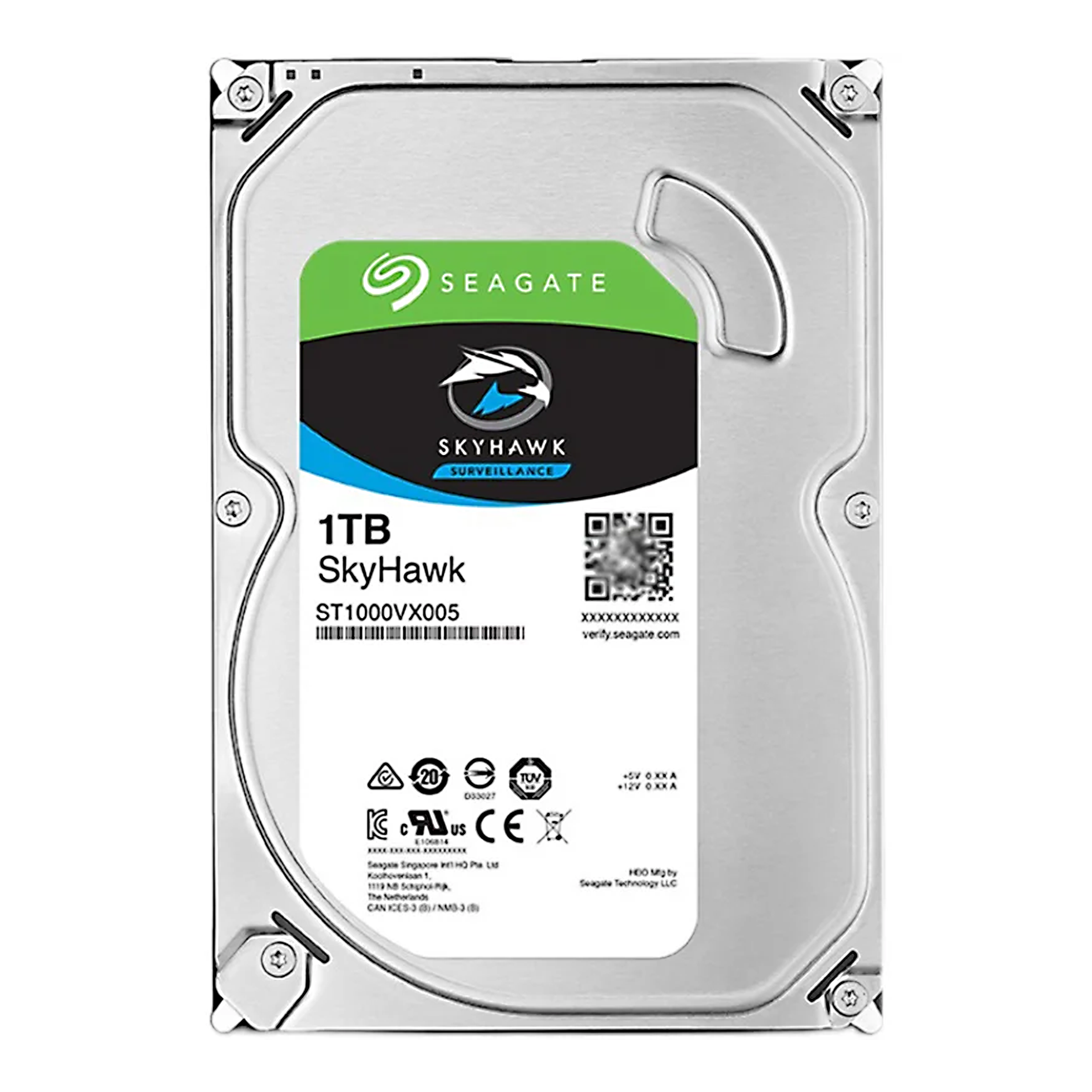 SEAGATE -HARDDISK SKYHAWK SURVEILLANCE 1TB SATA cn