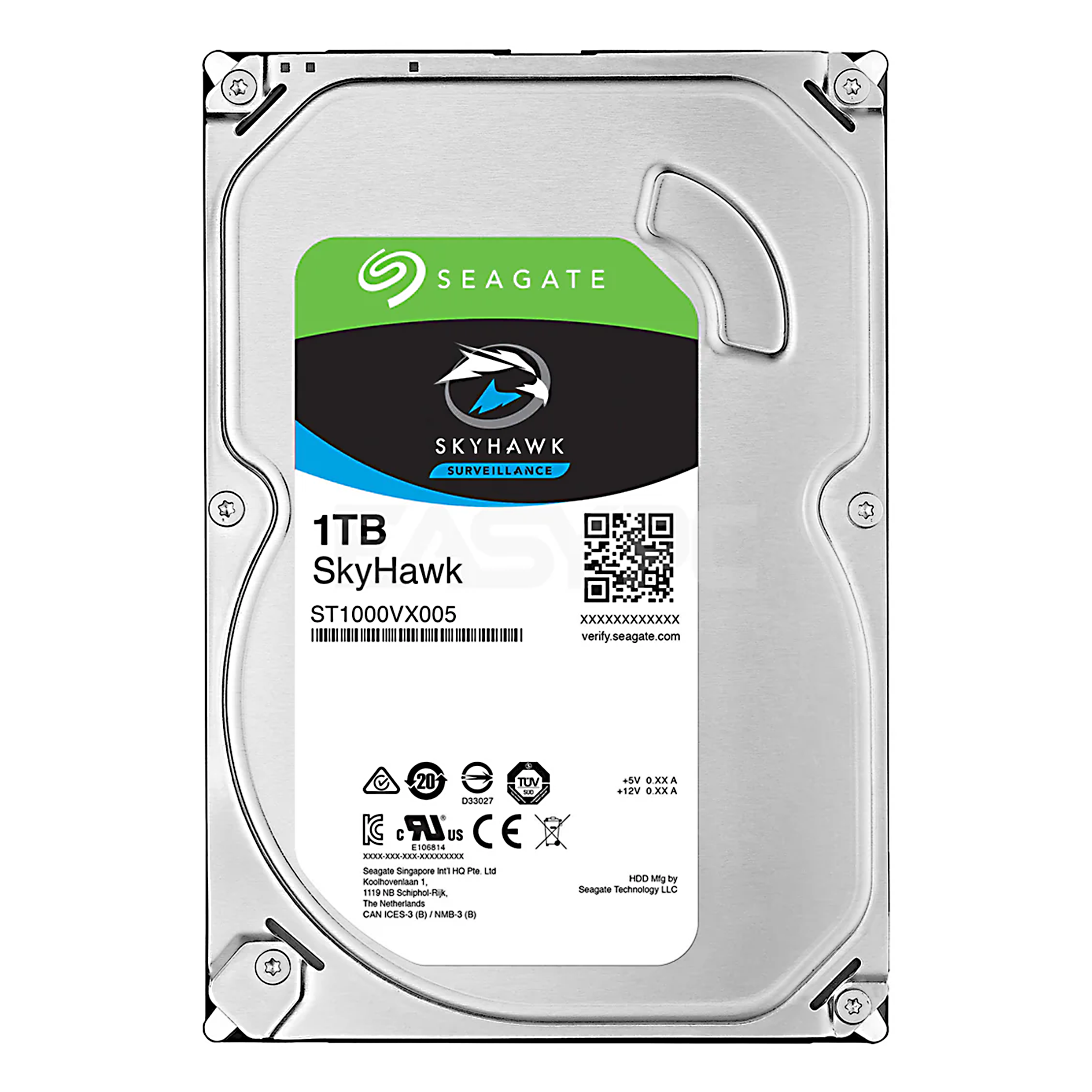 SEAGATE -HARDDISK SKYHAWK SURVEILLANCE 1TB SATA hk