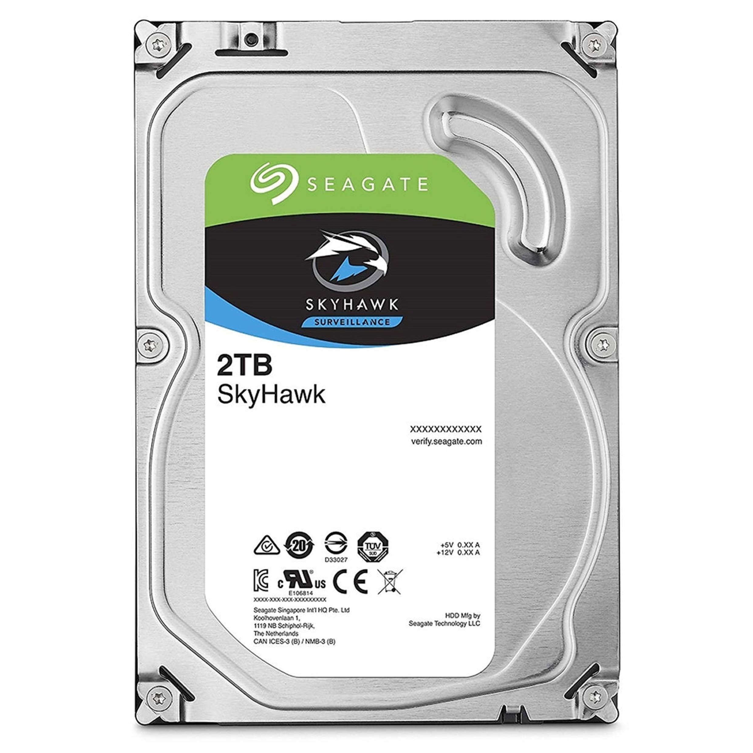 SEAGATE -HARDDISK SKYHAWK SURVEILLANCE 2TB SATA cn